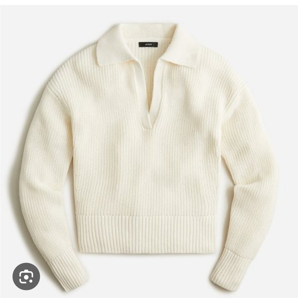 J. Crew cotton beach sweater